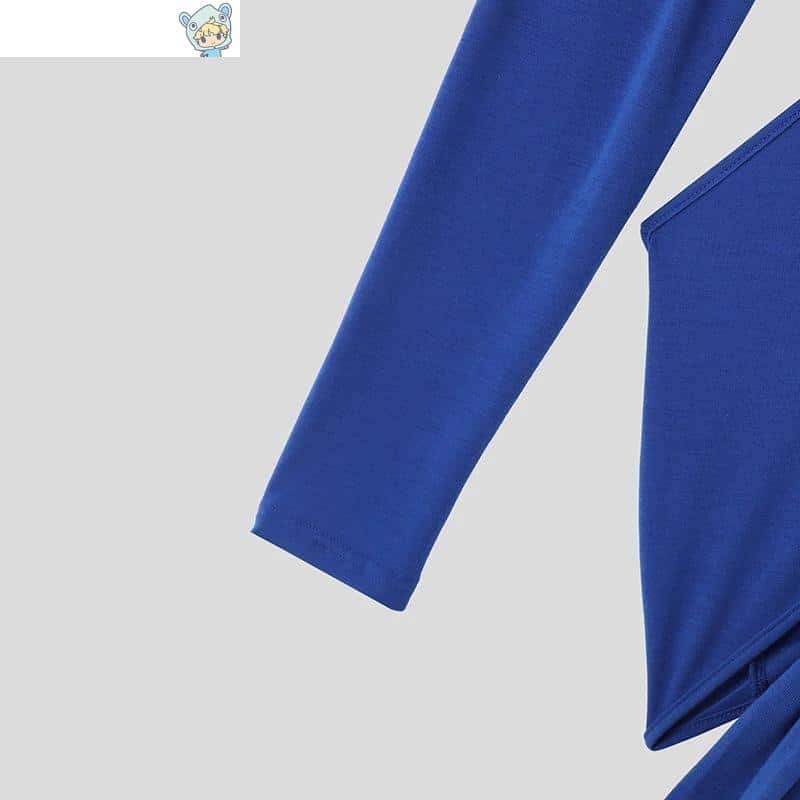 Unregelmäßiges T-Shirt mit V-Ausschnitt und langen Ärmeln - Männerbekleidung 34 241445859