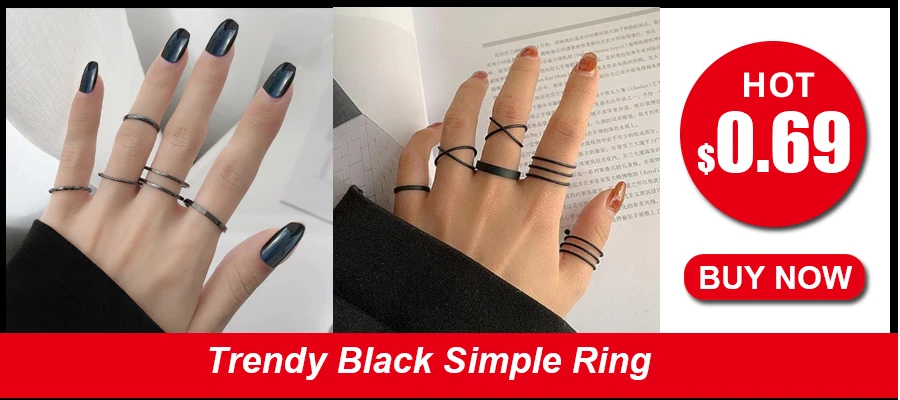 Punk Gothic Herz Ring Set Schwarz Würfel Spaten Ass Silber Retro Strass Charme Finger Schmuck 54 1515853367