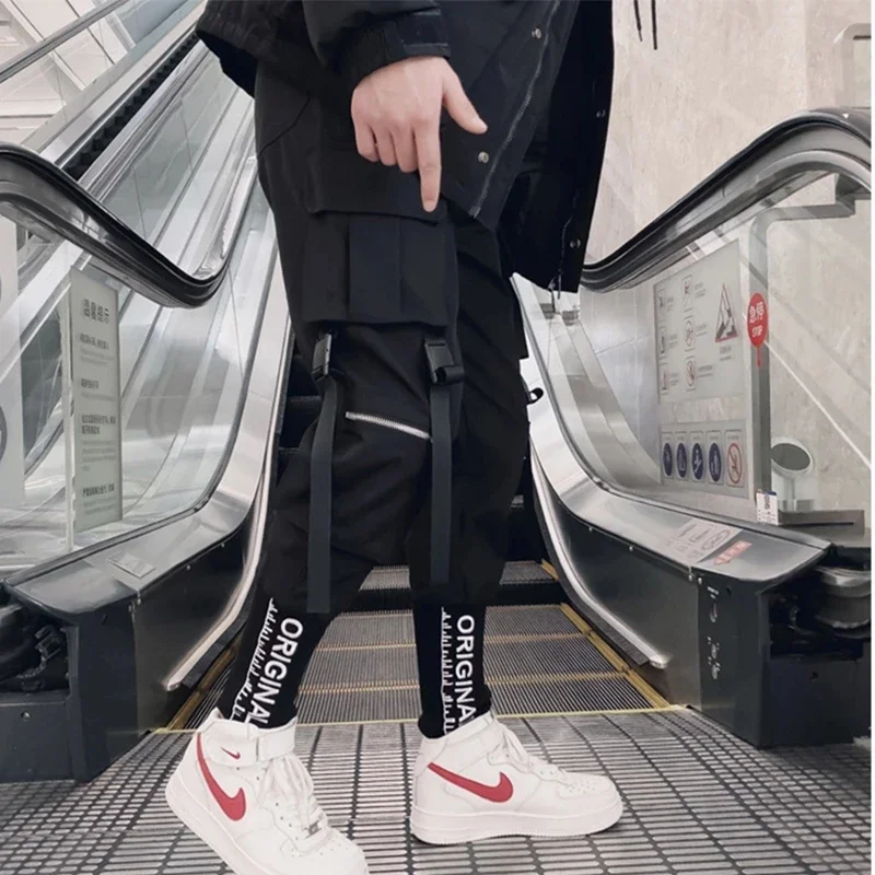 Joggers Cargo Hose für Männer Casual Hip Hop Streetwear Techwear Hose 6 1545365769