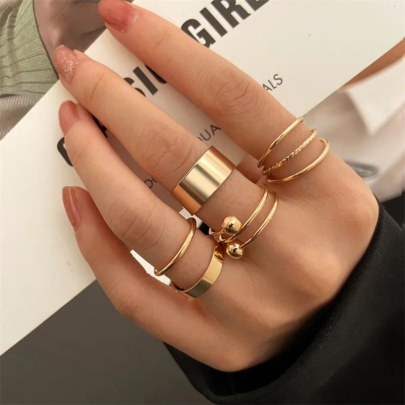 Punk Gothic Herz Ring Set Schwarz Würfel Spaten Ass Silber Retro Strass Charme Finger Schmuck 28 166692296