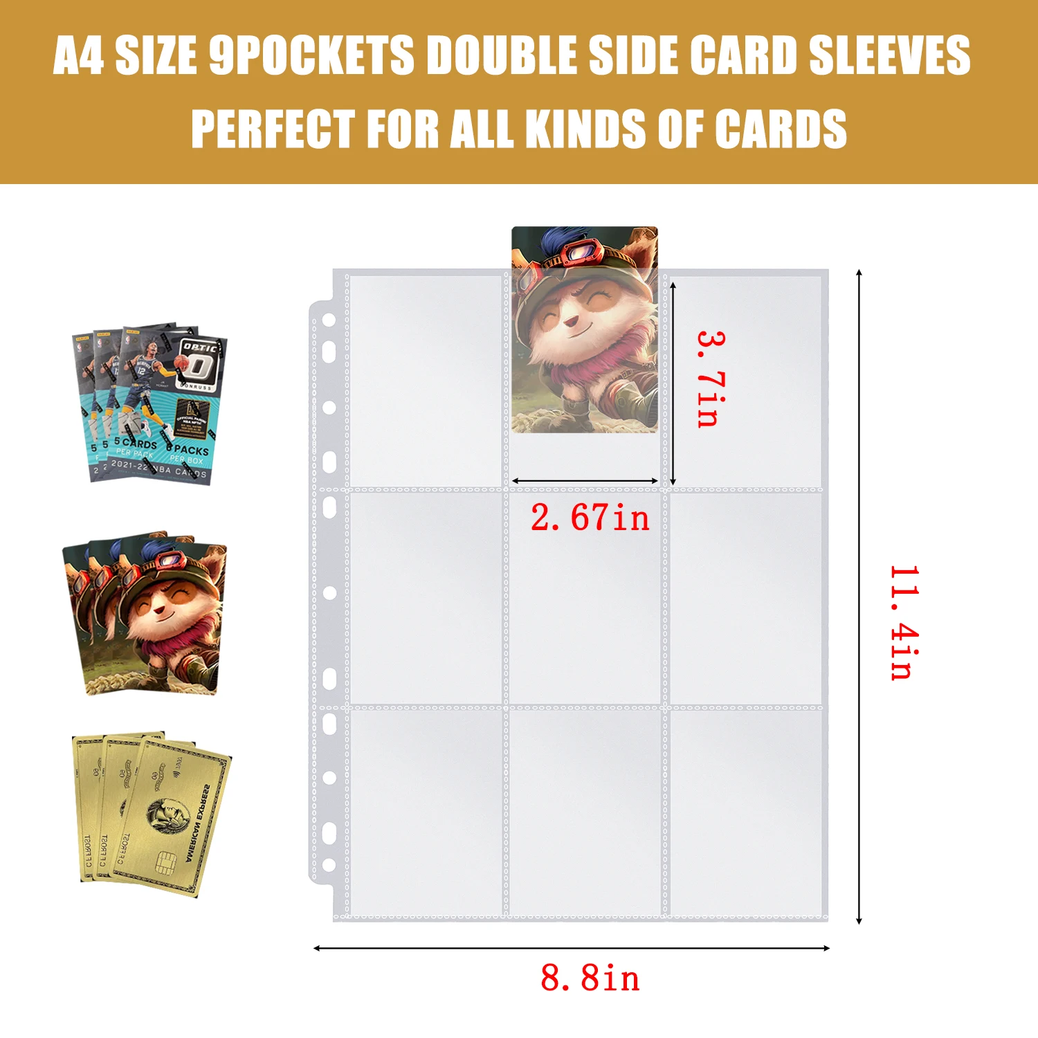 Kpop Photocard Album Seiten - 8/18 Taschen Doppelseitig 11 2930955683