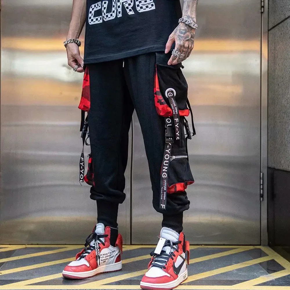 Joggers Cargo Hose für Männer Casual Hip Hop Streetwear Techwear Hose 5 326252009
