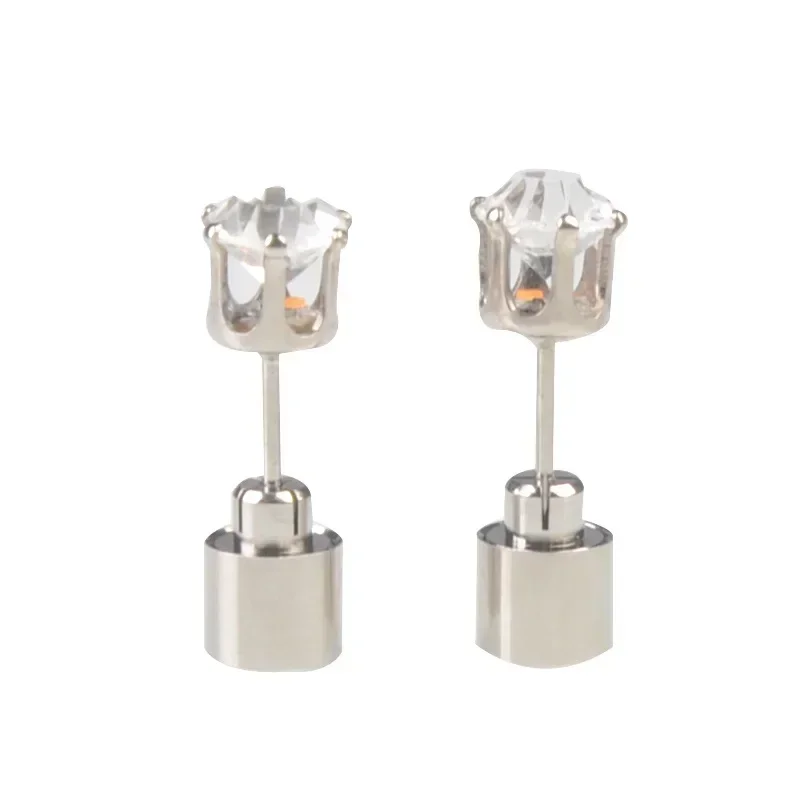 LED Leuchtende Quadrat Zirkon Ohrringe - Party Schmuck Geschenk 5 3392731586