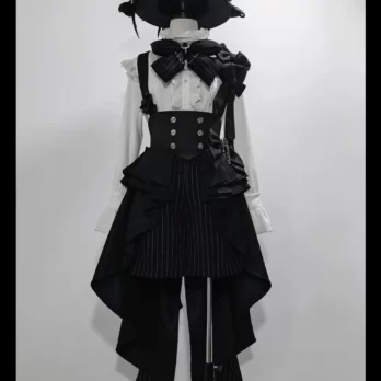 ~Rabbit Theater~Ouji Lolita Blouse and Shorts Set by Princess Chronicles 1