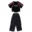 Girls Group Jazz Dance Costumes Orange Top Jogger Pants Kids Cool Hip Hop Clothing Kpop Stage Outfit Street Wear 7