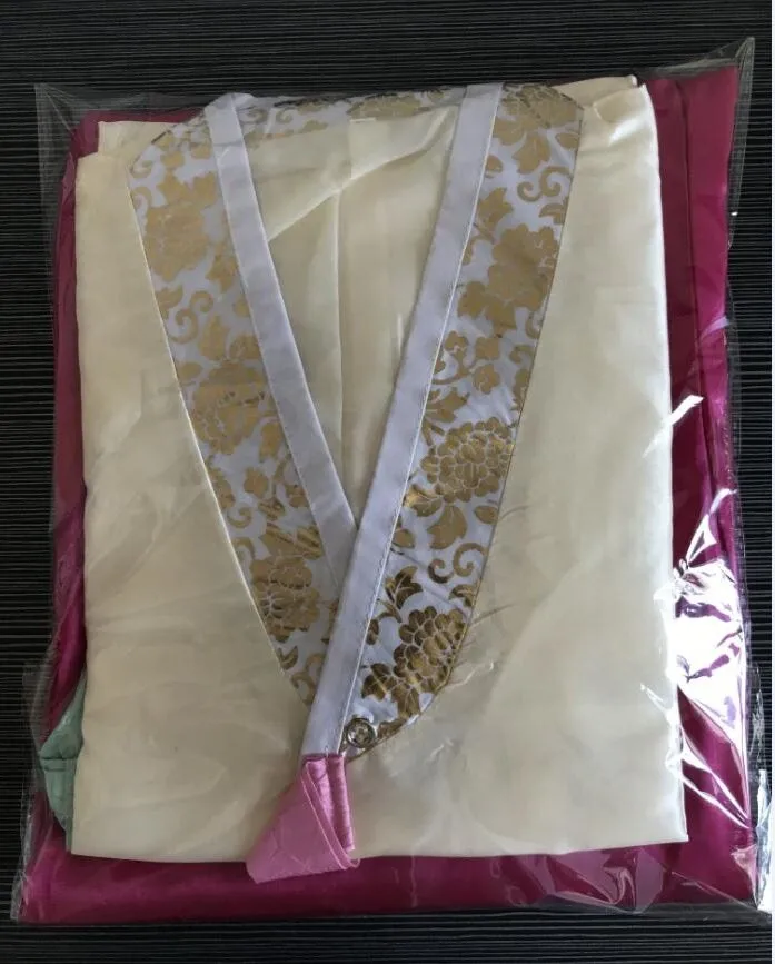 Pailletten Koreanisches traditionelles Kostüm Hanbok Palast Tanzkleid für Bühnenshows 12 1246545249