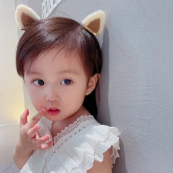 2Pcs/Set Cute Rabbit Ears Hair Clips for Baby Girls Handmade Kawaii Hairpins Barrettes Headwear Hair Styling Accessories for Kid 6