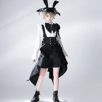 ~Rabbit Theater~Ouji Lolita Blouse and Shorts Set by Princess Chronicles 2