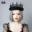 Vintage Witch Women Head Wreath Gothic Black Crown Roses Tiara Headband Halloween Party Cosplay Vampire Princess Magic Accessory 9