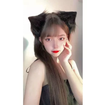 Katzenohren Pelzohren grau weiß schwarz Stereo-Simulation niedlich Animal Ears 8 Lolita ears fur ears gray white black stereo simulation cute cat ears animal ears 3