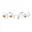 Sticker Fake Tattoos Cross Blood Vessel Moon Butterfly Dots Halloween Party Makeup Temporary Waterproof Face Art for Men Women 29