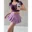WOMENGAGA Summer Skorts High-quality Sexy A-LINE Safety Skirts Pleated Skirt Half Length Short Skirt Belt Fashion Women E4H4 8