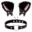 Cat Ear Bow Headband Necklace Cat Claw Gloves Cosplay Plush Bell Hairband Women Girl Masquerade Party Headwear Hair Accessories 5