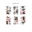 6pcs/set Dinosaur Temporary Tattoo Stickers For Kids Waterproof Animal Cartoon Fake Tattoo for Children Women Men Body Decor 7