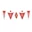 Sticker Fake Tattoos Cross Blood Vessel Moon Butterfly Dots Halloween Party Makeup Temporary Waterproof Face Art for Men Women 22