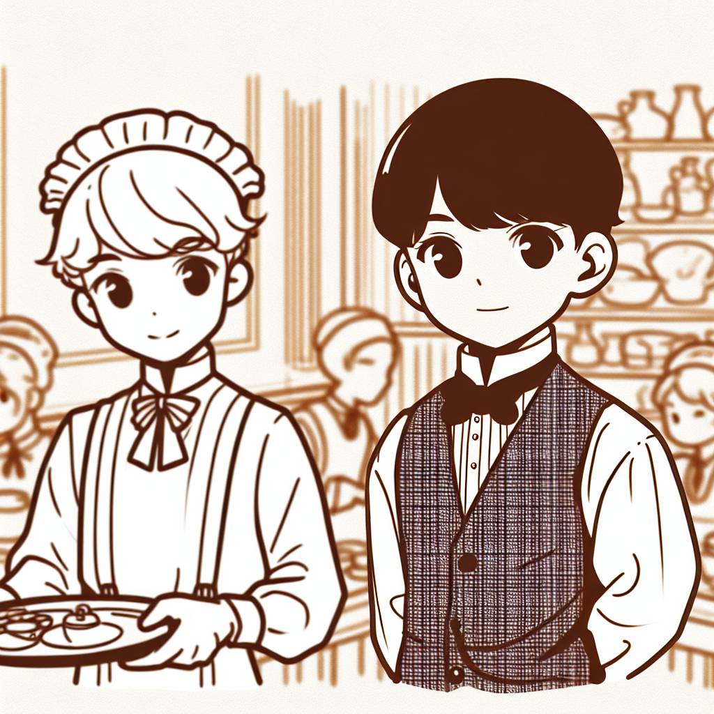 maid outfit im japan cafe hinter den kulissen